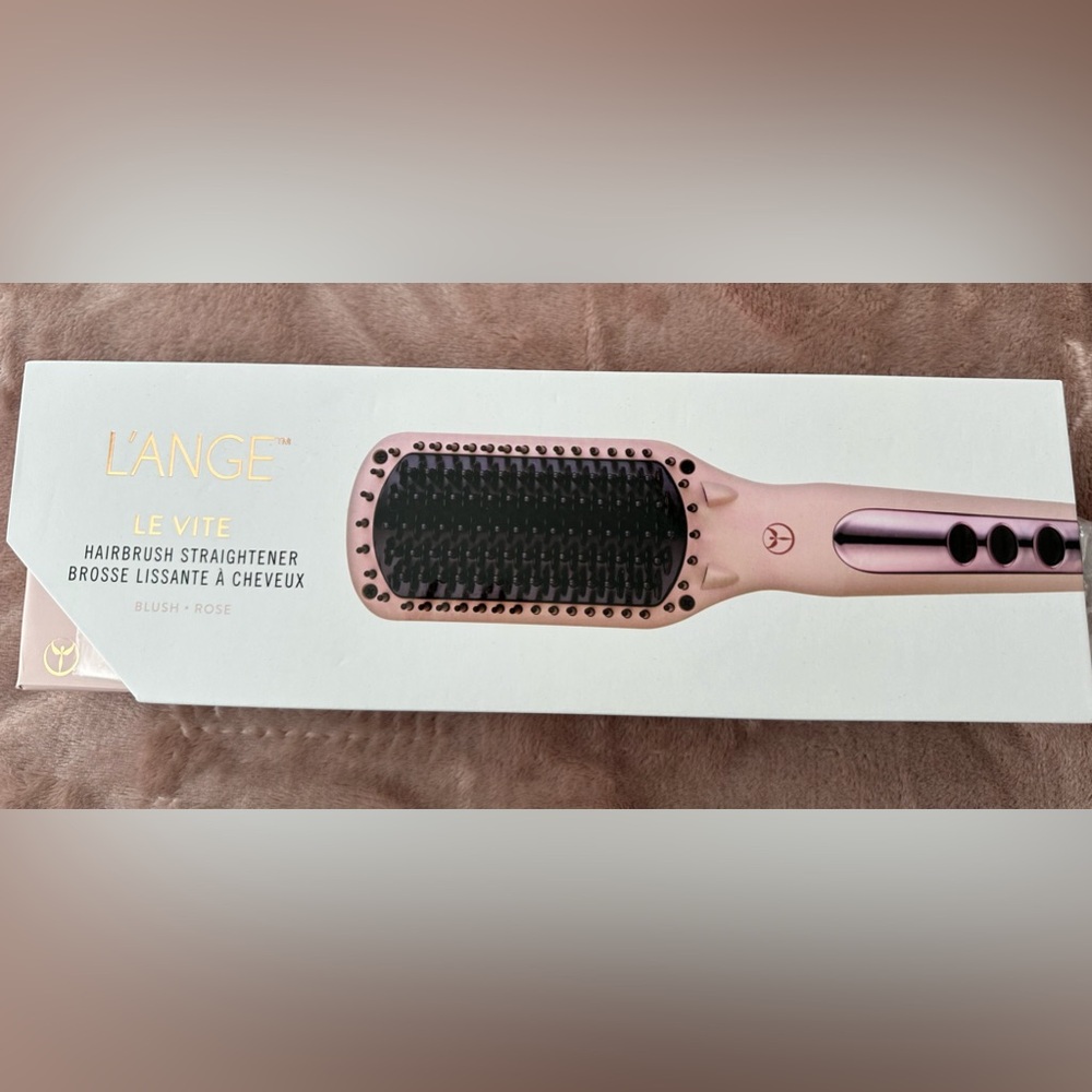 Lange ceramic straightening brush